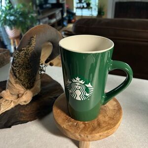 2020 Starbucks 16 oz Green Ceramic Mug